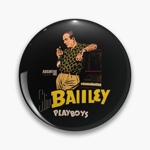 Item preview, Slim Bailley And His Playboys Tattooed Club Band Maestro designed and sold by designerdesyre.