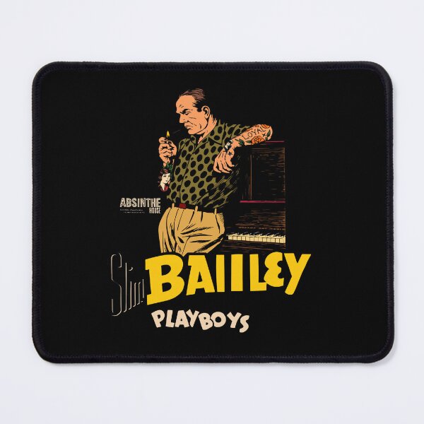 Item preview, Slim Bailley And His Playboys Tattooed Club Band Maestro designed and sold by designerdesyre.