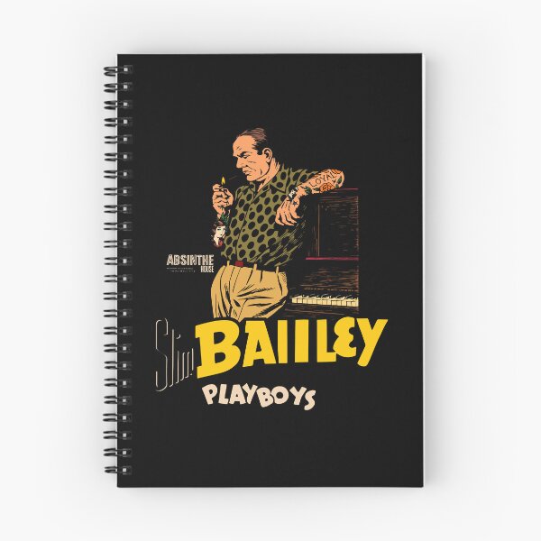 Item preview, Slim Bailley And His Playboys Tattooed Club Band Maestro designed and sold by designerdesyre.