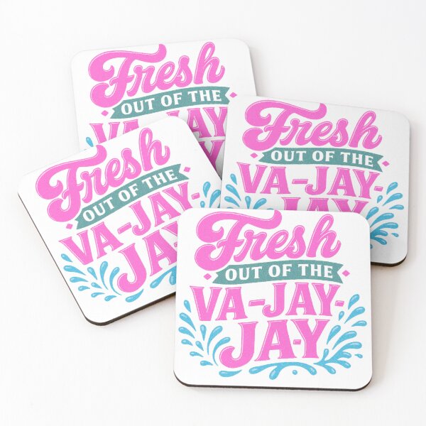 Item preview, Fresh Out of the Va‑Jay‑Ja‑Y – Funny Newborn Humor – Baby Arrival Comedy designed and sold by TKOprintdesigns.