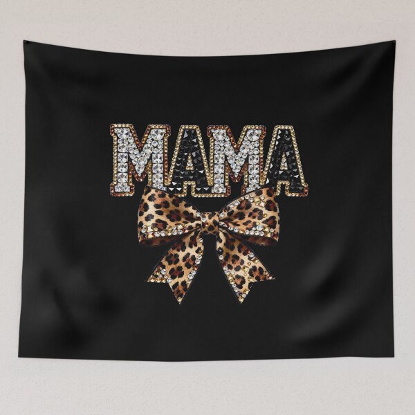 Item preview, Leopard Mama Bow Cute Mama designed and sold by Denniscarter.