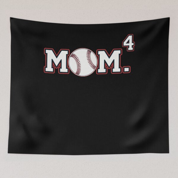 Item preview, Baseball Mom Number 4 Shirt designed and sold by KIROSALS.