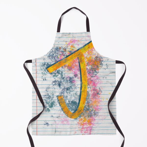 Item preview, Abstract Letter J Splatter - Vibrant Notebook Initial Art designed and sold by TheArtOfTreble.