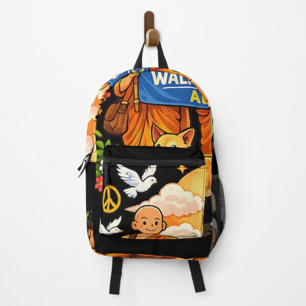 Item preview, Walk for Peace Monks with Aloka Dog designed and sold by CristHuds.