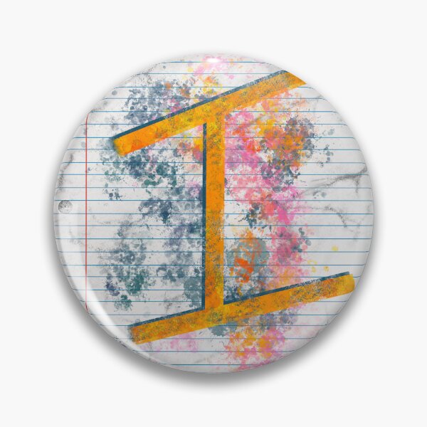 Item preview, Abstract Letter I Splatter - Vibrant Notebook Initial Art designed and sold by TheArtOfTreble.