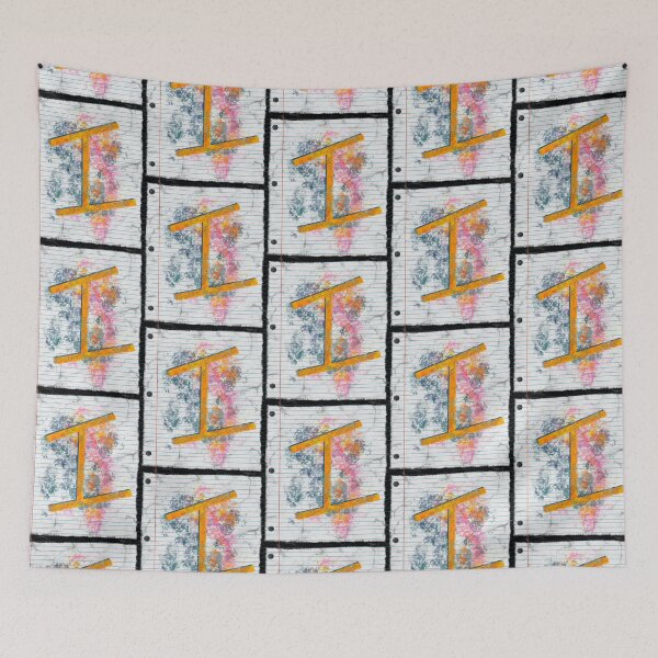 Item preview, Abstract Letter I Splatter - Vibrant Notebook Initial Art designed and sold by TheArtOfTreble.
