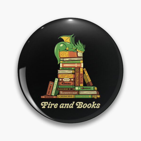 Item preview, Fire and Books Treasure Hoarder Dragon by Tobe Fonseca designed and sold by Tobe Fonseca®.