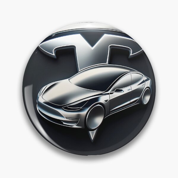 Item preview, Tesla Logo designed and sold by CustomPrintCity.