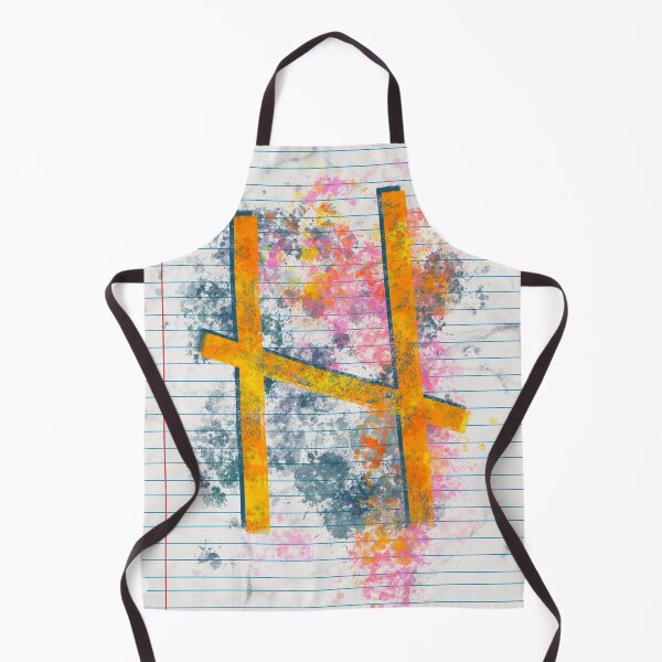 Item preview, Abstract Letter H Splatter - Vibrant Notebook Initial Art designed and sold by TheArtOfTreble.