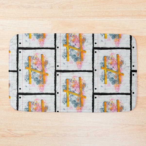 Item preview, Abstract Letter H Splatter - Vibrant Notebook Initial Art designed and sold by TheArtOfTreble.