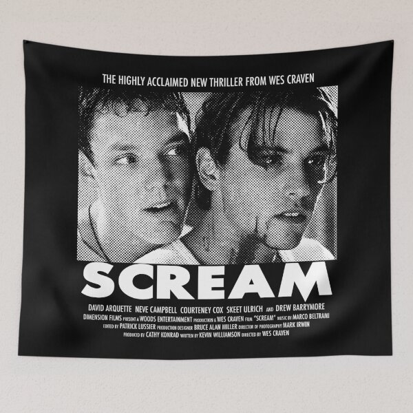 Item preview, Vintage Scream 7 Horror, Retro Kill Tour, Ghostface 30th Anniversary designed and sold by NgumohaLanke.