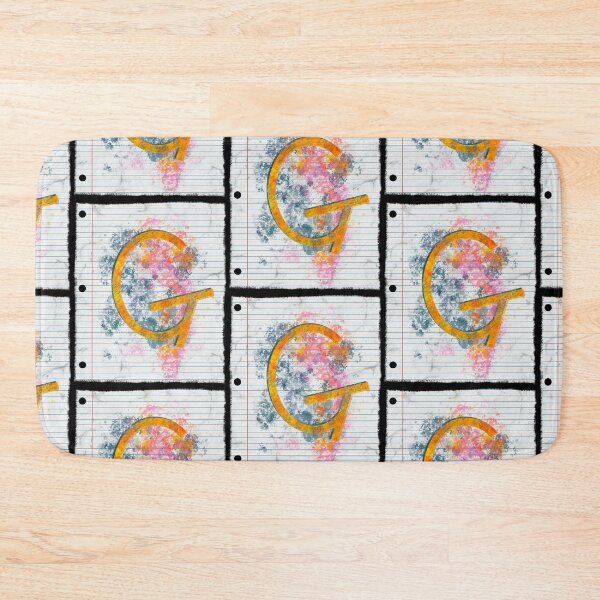 Item preview, Abstract Letter G Splatter - Vibrant Notebook Initial Art designed and sold by TheArtOfTreble.