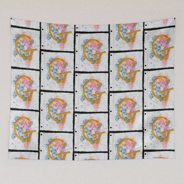 Item preview, Abstract Letter G Splatter - Vibrant Notebook Initial Art designed and sold by TheArtOfTreble.