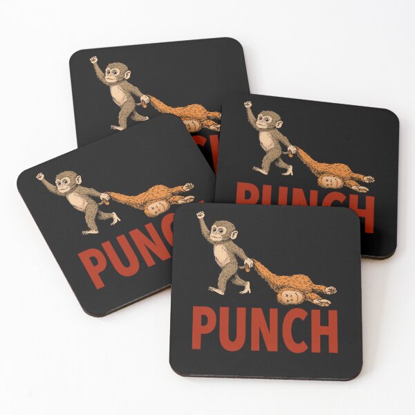 Item preview, Punch the monkey when life gets you down punch back designed and sold by VeryEnglishGent.