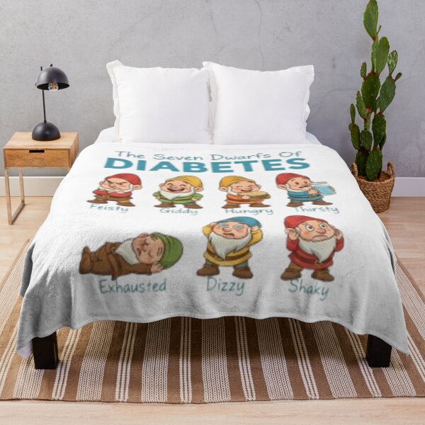 Item preview, The Seven Dwarfs of Diabetes – Glucose Moods designed and sold by DiabetesPrints.