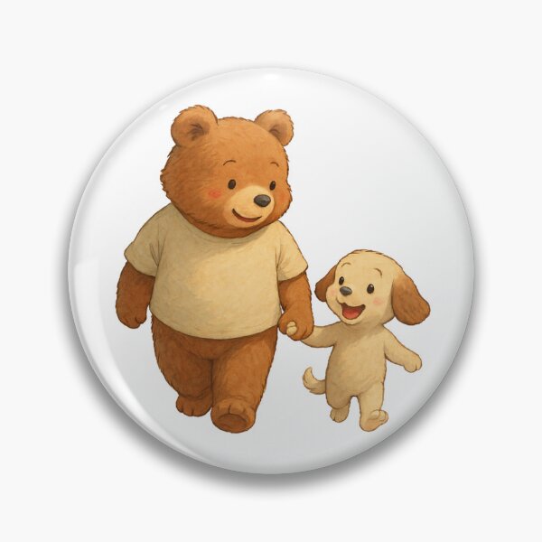 Item preview, Toto & Mong Walking Together designed and sold by bubuandfriends.