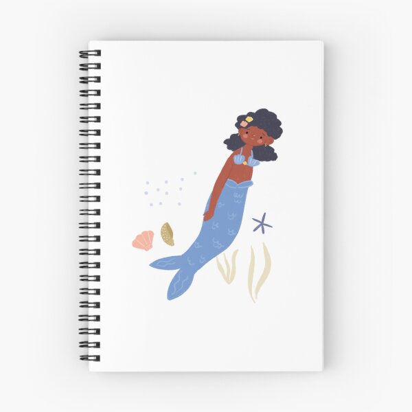Item preview, Cute Mermaid Illustration designed and sold by OutprintCo.