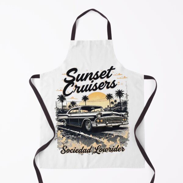 Item preview, Sunset Cruisers Lowrider Society – Classic Chicano Car Club Script Design designed and sold by Mahilis.