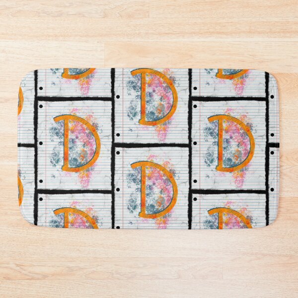 Item preview, Abstract Letter D Splatter - Vibrant Notebook Initial Art designed and sold by TheArtOfTreble.