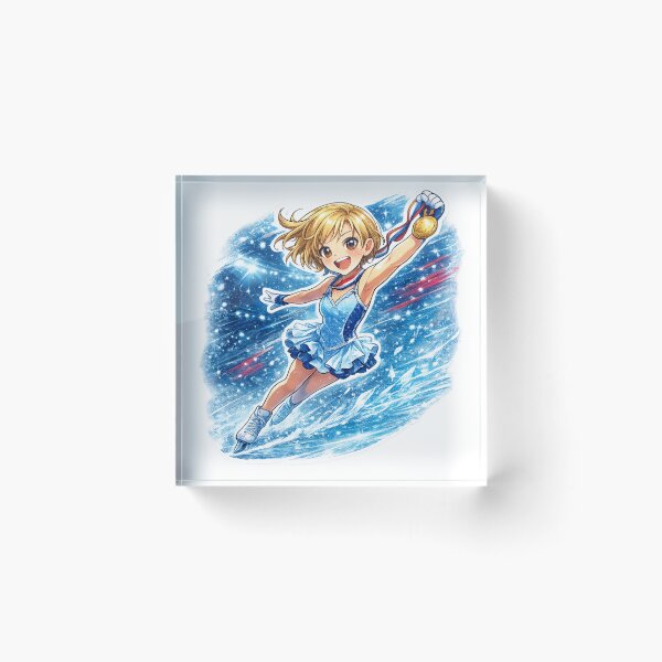 Item preview, alysa liu Anime Ice Skating Champion Victory designed and sold by DreamsMRC.