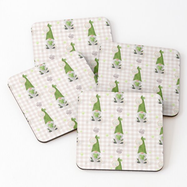 Item preview, Happy St. Patrick's Day Gnome Pattern - Clover Green Phone Case designed and sold by FestivityFinds.