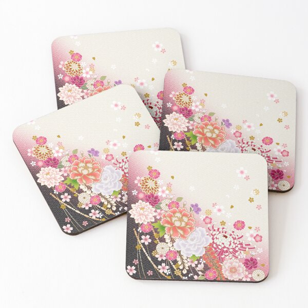 Item preview, Japanese Lavender & Purple Sakura Floral Pattern designed and sold by Sanagiatelier.