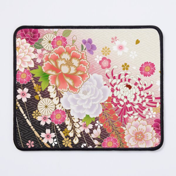 Item preview, Japanese Lavender & Purple Sakura Floral Pattern designed and sold by Sanagiatelier.