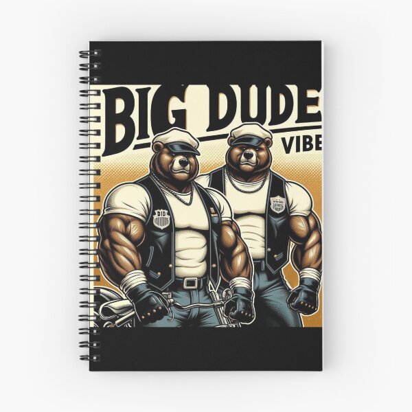 Item preview, Gay Leather Bear Big Dude Vibe Gay Pride Graphic Design designed and sold by ItsAKinkThing.