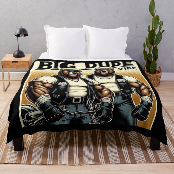 Item preview, Gay Leather Bear Big Dude Vibe Gay Pride Graphic Design designed and sold by ItsAKinkThing.