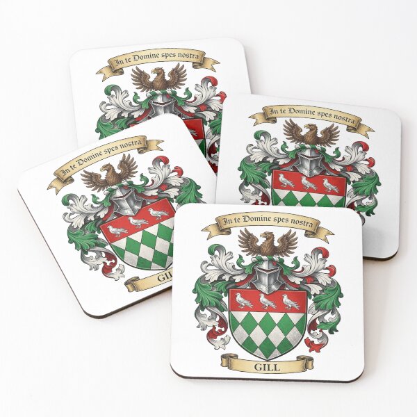 Item preview, The Gill Family Coat of Arms designed and sold by BagTown Clans.
