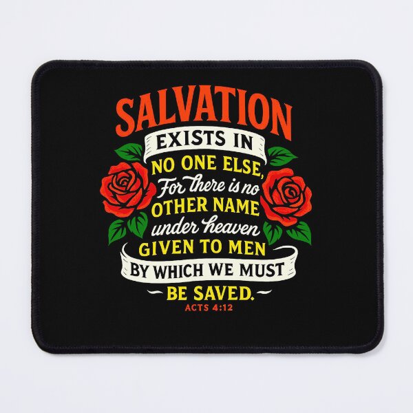 Item preview, Acts 4:12 Salvation Exists In No One Else designed and sold by plushism.