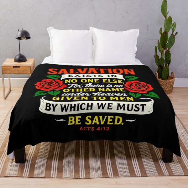 Item preview, Acts 4:12 Salvation Exists In No One Else designed and sold by plushism.