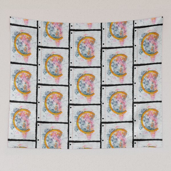 Item preview, Abstract Letter C Splatter - Vibrant Notebook Initial Art designed and sold by TheArtOfTreble.
