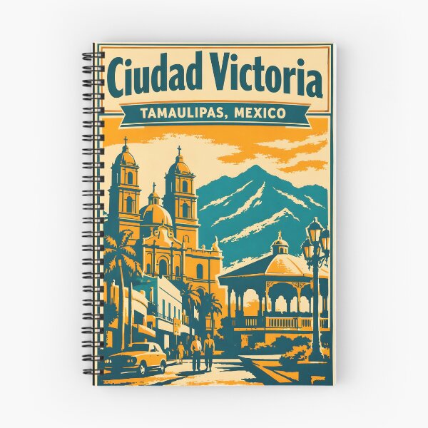 Item preview, Ciudad Victoria Tamaulipas, Mexico Vintage Travel Tourism Art designed and sold by TravelersGems.