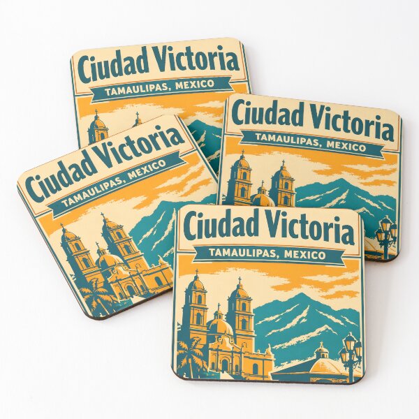 Item preview, Ciudad Victoria Tamaulipas, Mexico Vintage Travel Tourism Art designed and sold by TravelersGems.