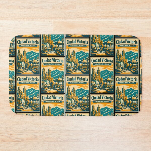 Item preview, Ciudad Victoria Tamaulipas, Mexico Vintage Travel Tourism Art designed and sold by TravelersGems.