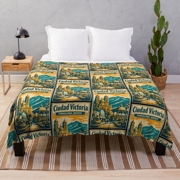 Item preview, Ciudad Victoria Tamaulipas, Mexico Vintage Travel Tourism Art designed and sold by TravelersGems.