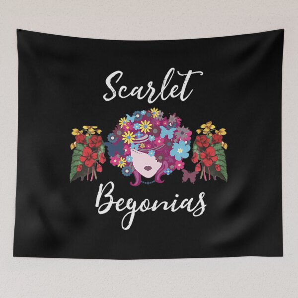 Item preview, Scarlet Begonias designed and sold by U7O5.