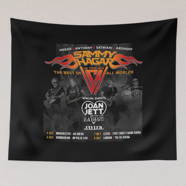 Item preview, Sammy Hagar Worlds Tour 2026 designed and sold by nagi360.
