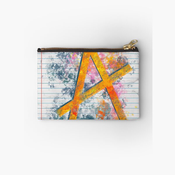Item preview, Abstract Letter A Splatter - Vibrant Notebook Initial Art designed and sold by TheArtOfTreble.