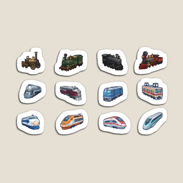 Item preview, Evolution Of Trains designed and sold by ArunDandiboina.