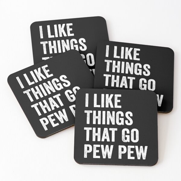 Item preview, I like Things that Go Pew Pew designed and sold by harshanendian.