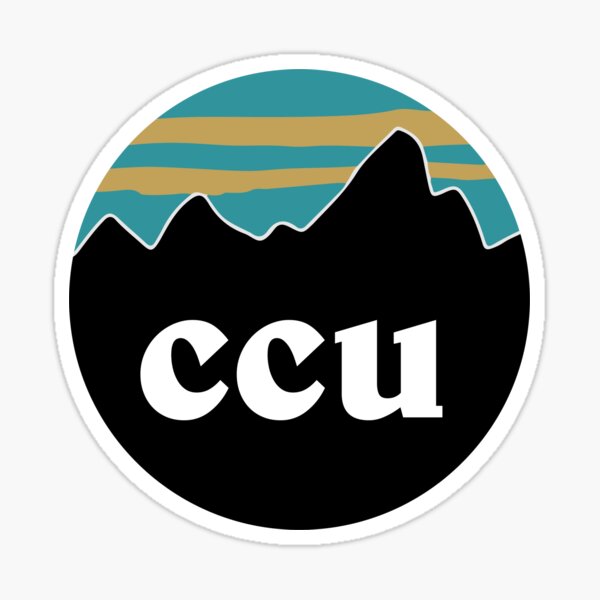 CCU Mountains Sticker
