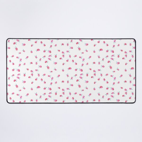 Item preview, Cute Pink Dust Bunny Pattern - Kawaii Fluffy Critter Illustration designed and sold by TheArtOfTreble.