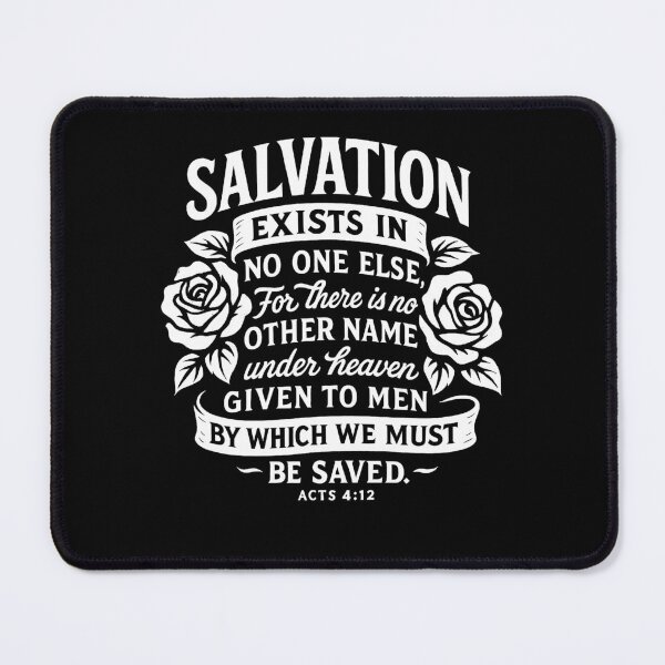 Item preview, Acts 4:12 Salvation Exists In No One Else designed and sold by plushism.