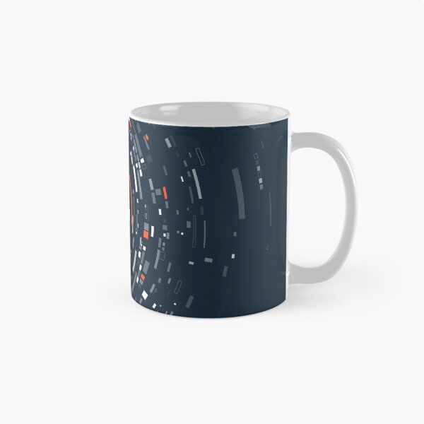 Item preview, concept of digital transformation or big data, graphic of black orange dotted circle with futuristic element designed and sold by NiamLab.