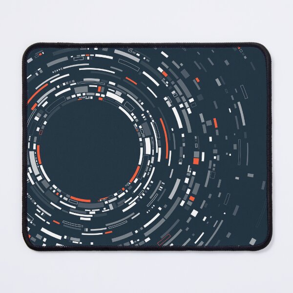 Item preview, concept of digital transformation or big data, graphic of black orange dotted circle with futuristic element designed and sold by NiamLab.