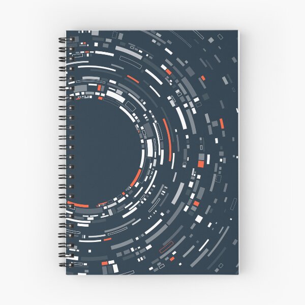 Item preview, concept of digital transformation or big data, graphic of black orange dotted circle with futuristic element designed and sold by NiamLab.