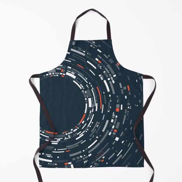 Item preview, concept of digital transformation or big data, graphic of black orange dotted circle with futuristic element designed and sold by NiamLab.