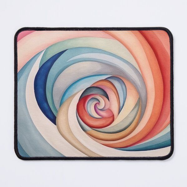 Item preview, turban shell in watercolor style with pastel colors 5 designed and sold by FlaskLab.